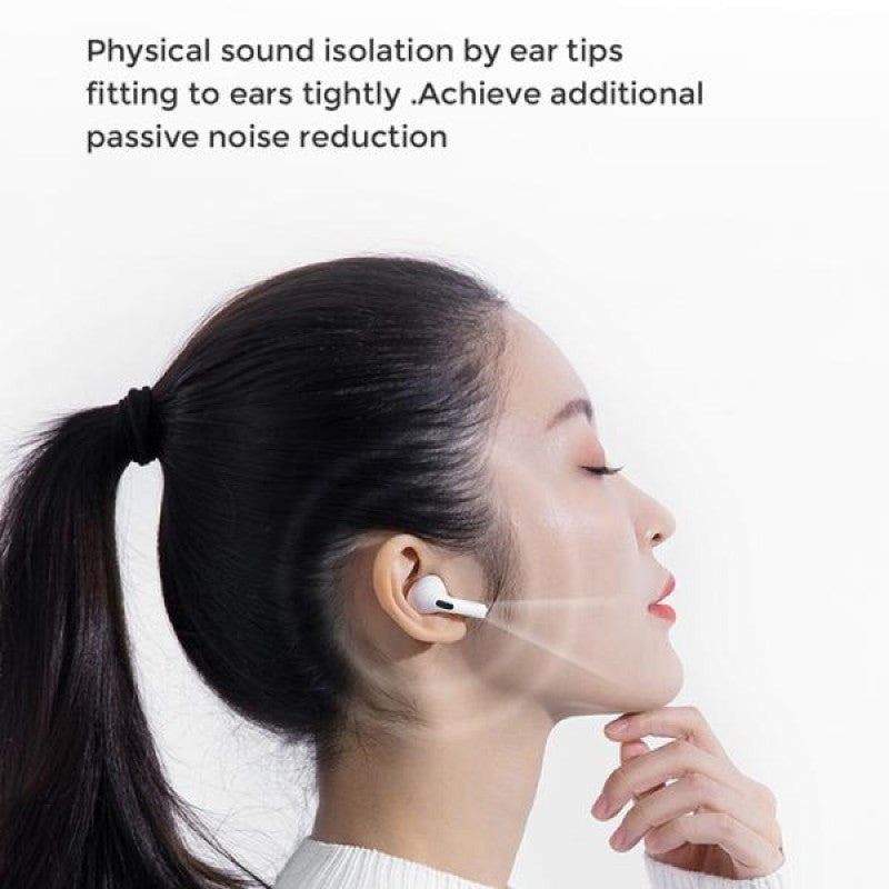 JOYROOM Pro 2 Airpods – Wireless Bluetooth Earbuds with ANC, Premium Sound, Silicone Case – Pro 2 Earbuds for iOS & Android